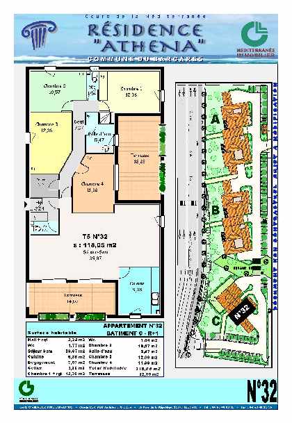 Four-Bed Lot Plan