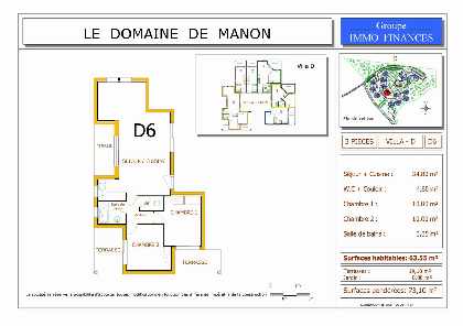 2-Bed Lot Plan