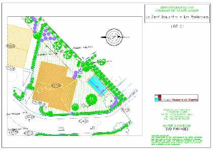 Plot layout example - Lot 1