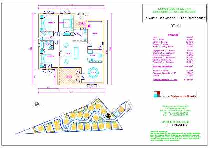 Floor layout example - Lot 1