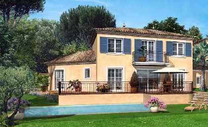 Villa and Pool