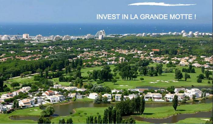 La Grande Motte town and golf