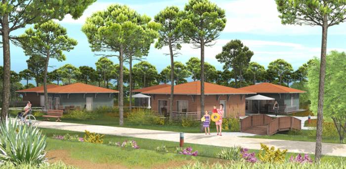 Individual villas - 50 in total