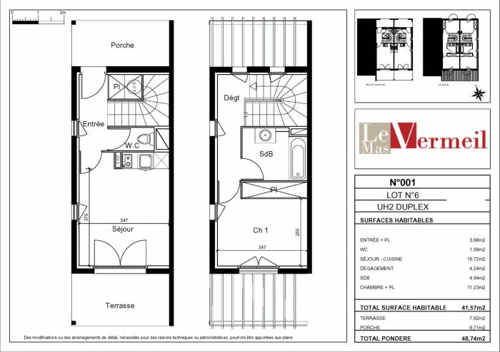 Duplex Lot Plan