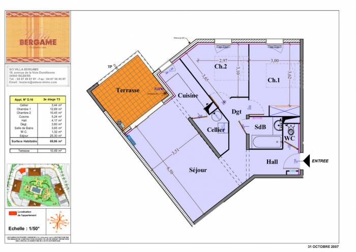 2-bed Apart Example